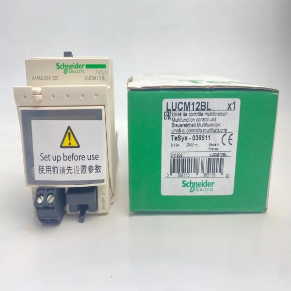 

Multifunction Control Lucm12bl Tesys 036511 Ultra 1p/3p 3 to 12a 24vdc Brand New Original Spot Plc
