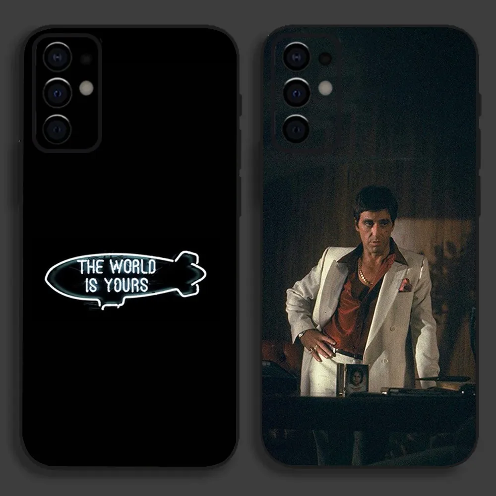 Film S-Scarface M-Montana Phone Case For Samsung S24,S21,S22,S23,S30,Ultra,S20,Plus,Fe,Lite,Note,10,9,5G Black Soft Cover