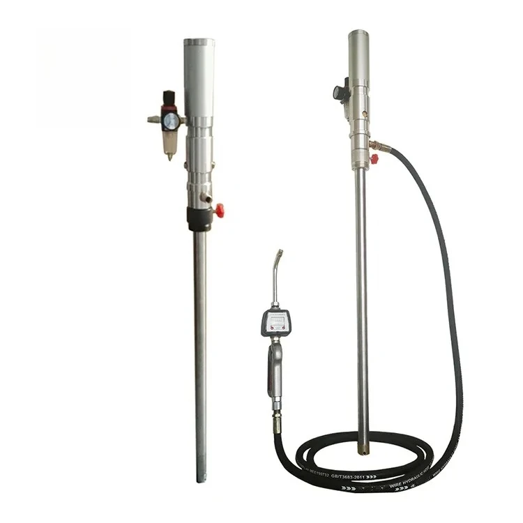1000L Air Operated Mobile Lubrication Drum Dispensing Pneumaitc Oil Pump Kit 3