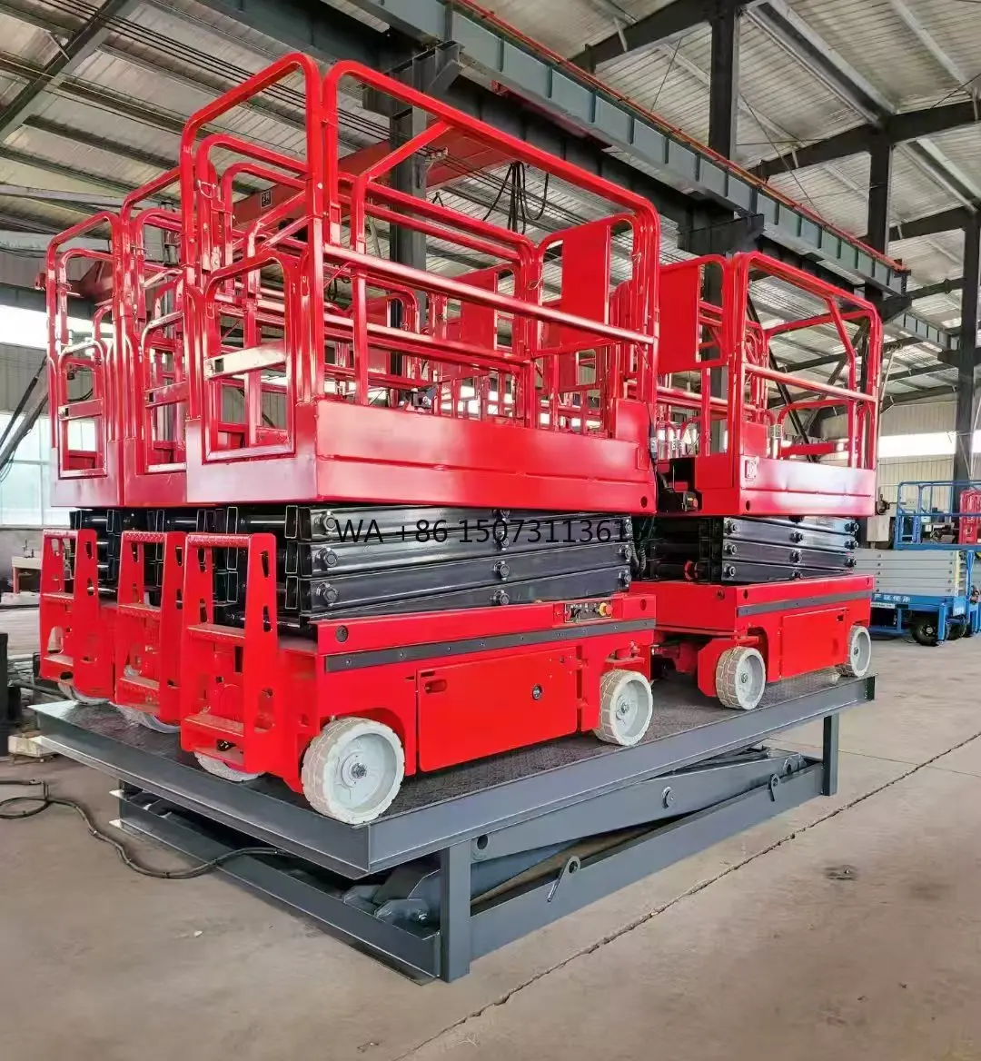 Low-price Chinese-made Elevators for Use in Underground Garages, Featuring Fixed Scissor-type Freight Elevators.