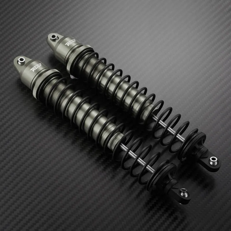 

RCGOFOLLOW 2pcs Aluminum Alloy Smooth Front Rear Shock Absorber For 1/5 Rc Front Rear Shock Absorber XMAXX