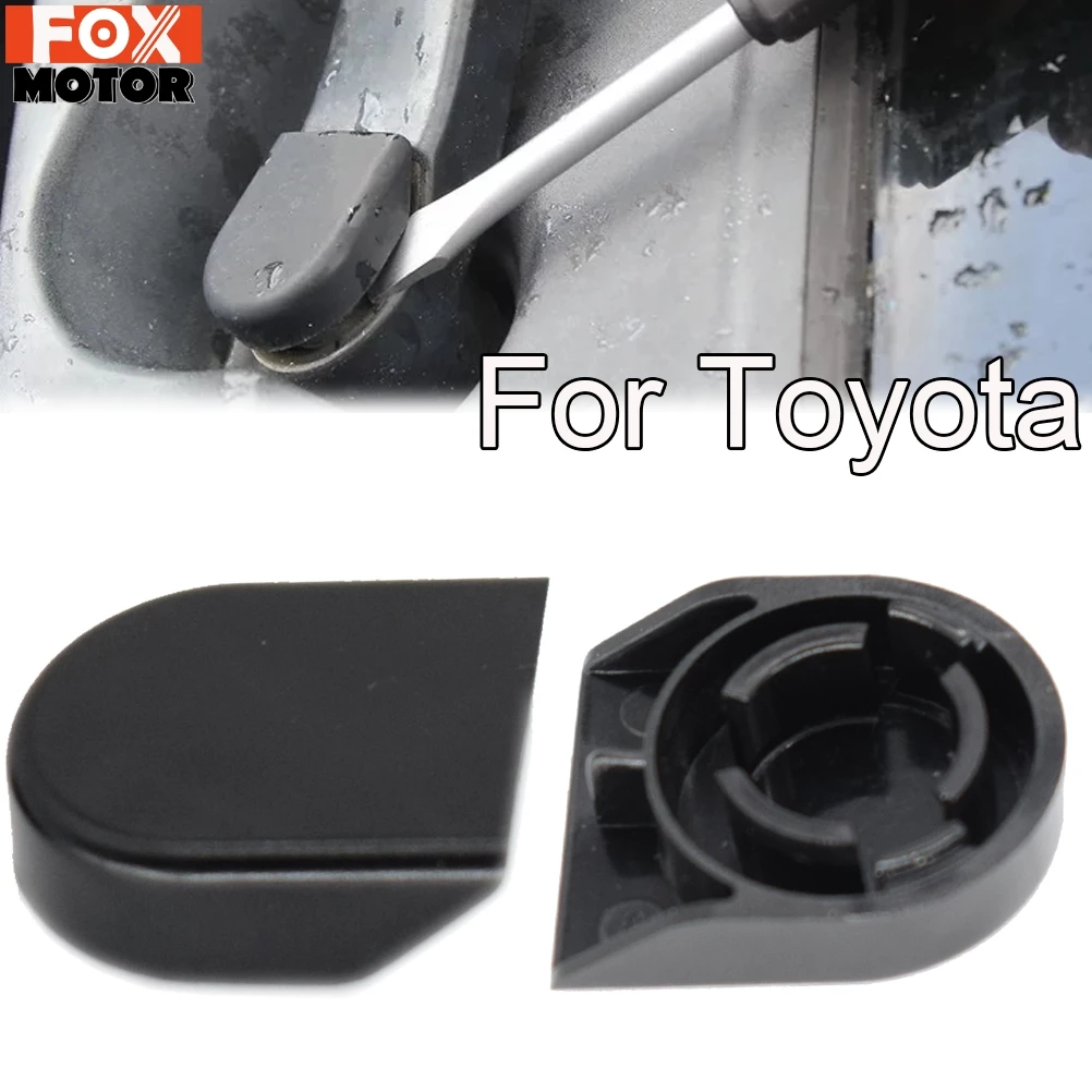 Front Wiper Arm Head Cap Nut Bolt Cover For Toyota Sequoia Tundra Hilux Pickup Echo Yaris 4Runner RAV4 Windshield Windscreen Kit