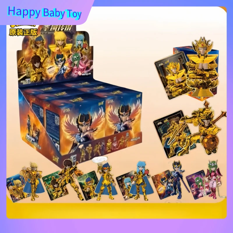 

100%Genuine KAYOU Saint Seiya Card Legend Of The Holy Land Action Figures Fantasy Figurines Game Related Toys Desktop Ornament