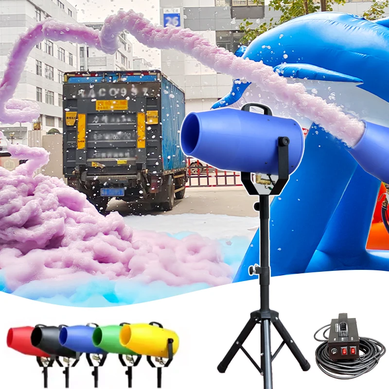 

1000W Foam Machine Party Waterproof Plastic Foam Cannon Machine Foam Machine For Parties Used For Summer Pool Activities