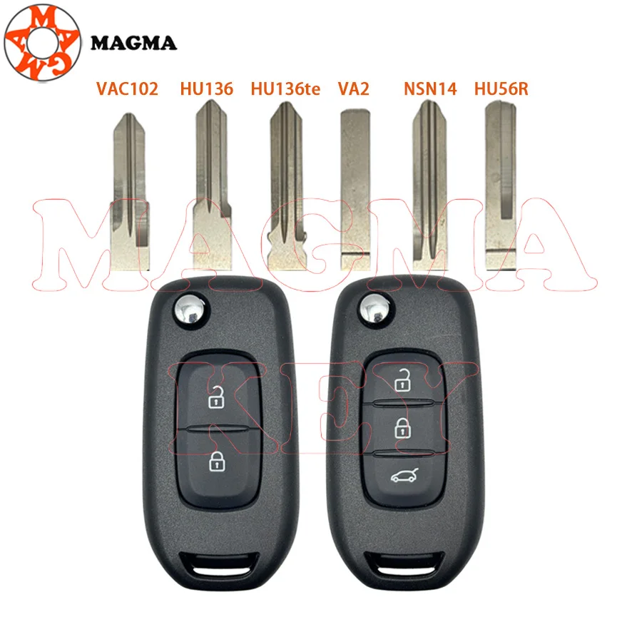 MAGMA CWTWB1G767 لرينو Megane3 Logan2 Kadjar رمز داسيا داستر كابتور 433MHZ 4A رقاقة الوجه مفتاح السيارة الذكية فوب PCF7961M #5