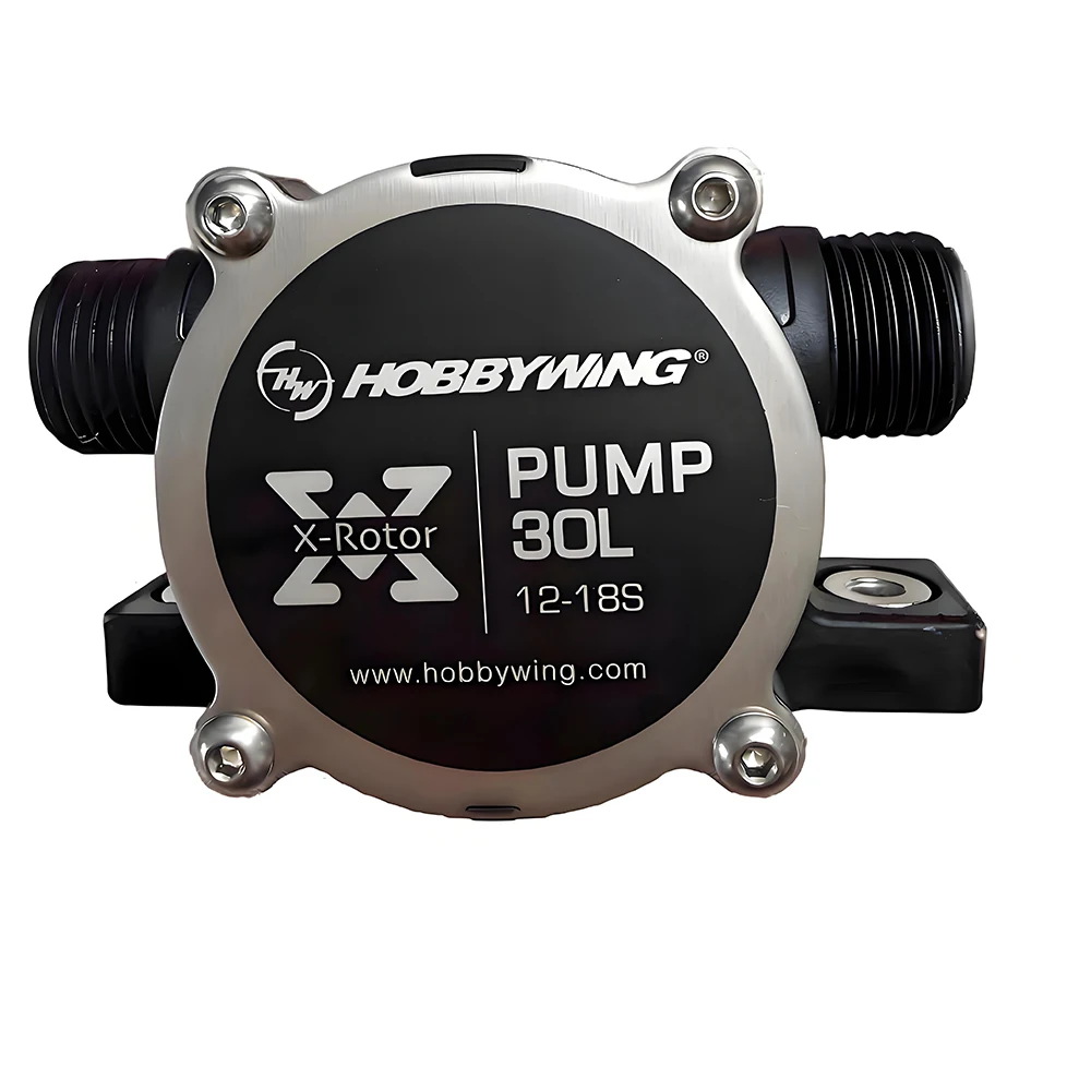 Hobbywing 30L Flexible Impeller Pump 12-18S P66 Flow 20L/min Electrical Rubber Water Pump