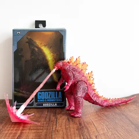 2019 Burning Godzilla The King Of Monsters Anime Action Figurine Moveable Toy Ornament Kids Birthday Gift