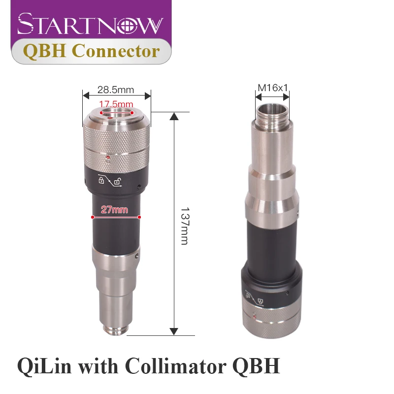 Startnow ألياف الليزر QBH M30mm H97mm واجهة موصل qbh ل Raytools WSX QILIN قطع يده لحام رئيس ماكس Raycus مصدر #5