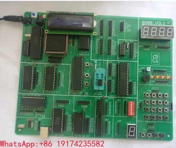 8086/8088 Microprocessor Experiment Board, Microcomputer Principle Development Board for College Teaching Experiment Training