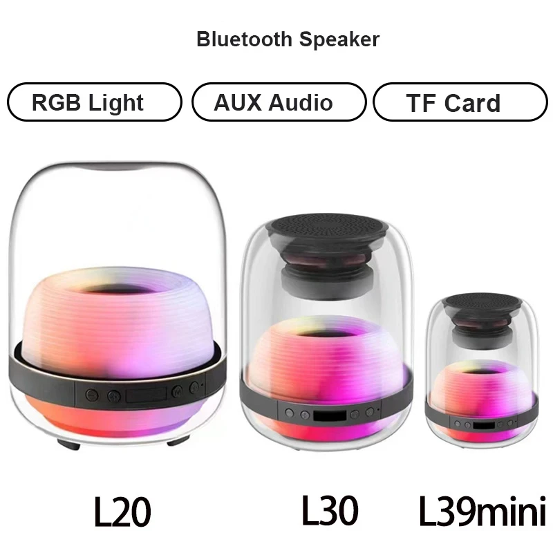 Wireless Bluetooth Speaker Harman Kardon Fourth Generation 360 Degree LED Subwoofer HIFI Sound Quality Desktop Creative TF Gift