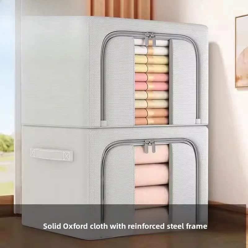 

Прозрачный стальной контейнер для хранения одежды, сезонных вещей, игрушек, водонепроницаемый дорожный чемодан для мужчин и женщин