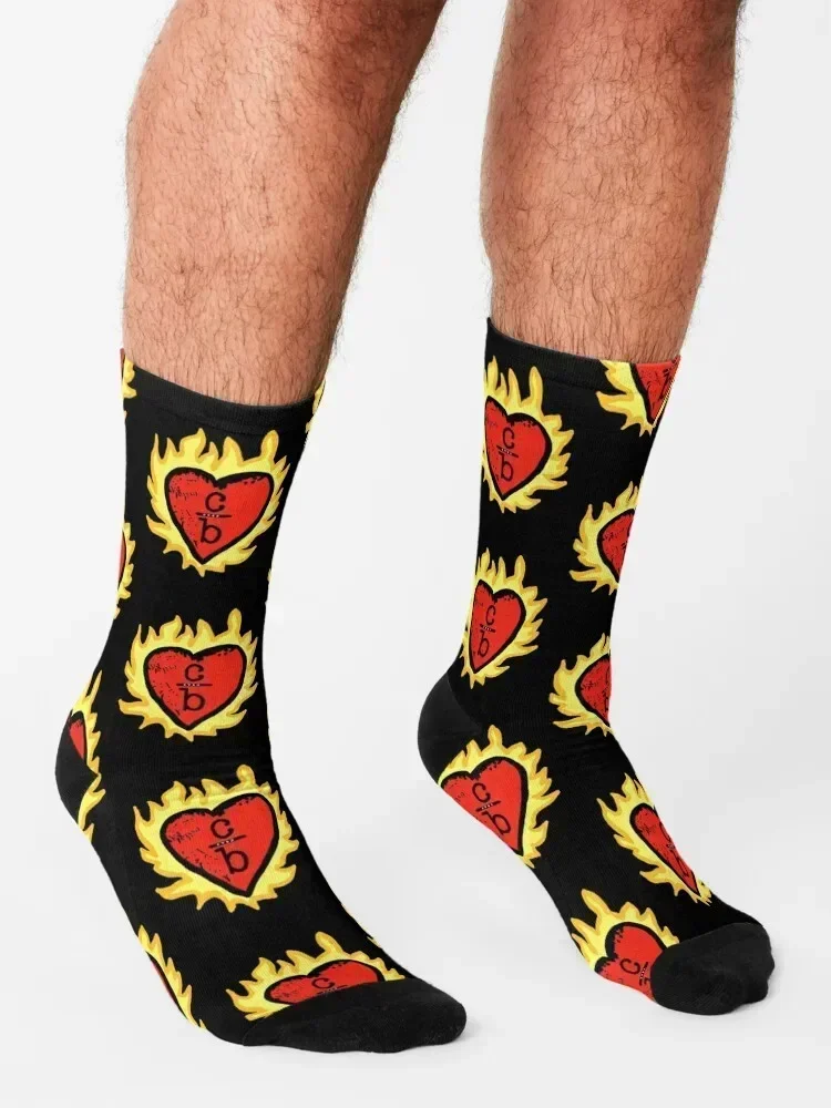 One Tree Hill heart Socks new in's floor golf Rugby Socks For Girls Men's