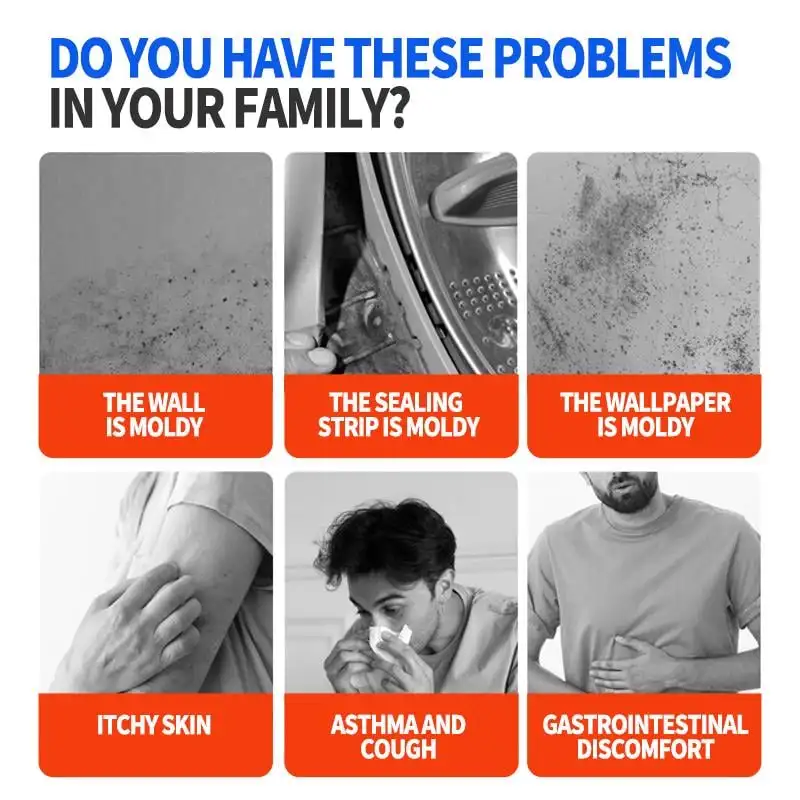 بخاخ إزالة القالب عالي الفعالية 240 مل عامل مضاد للقالب متعدد الوظائف للجدران البيضاء #2