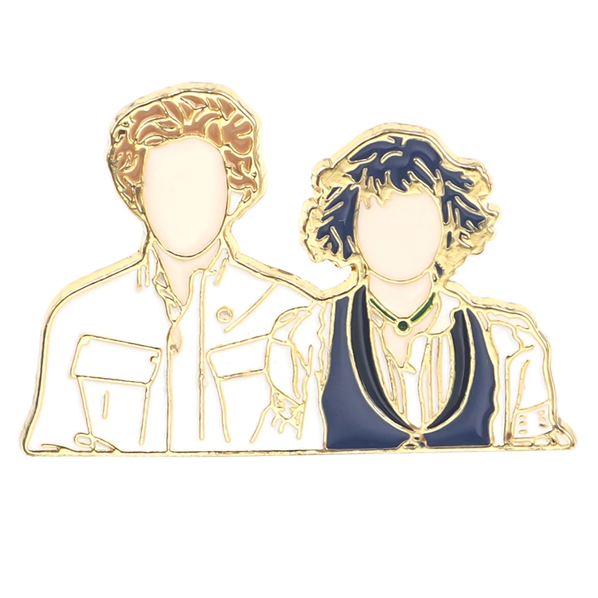 Twilight Enamel Pin, Colorful Fish Brooch Gift for Fans