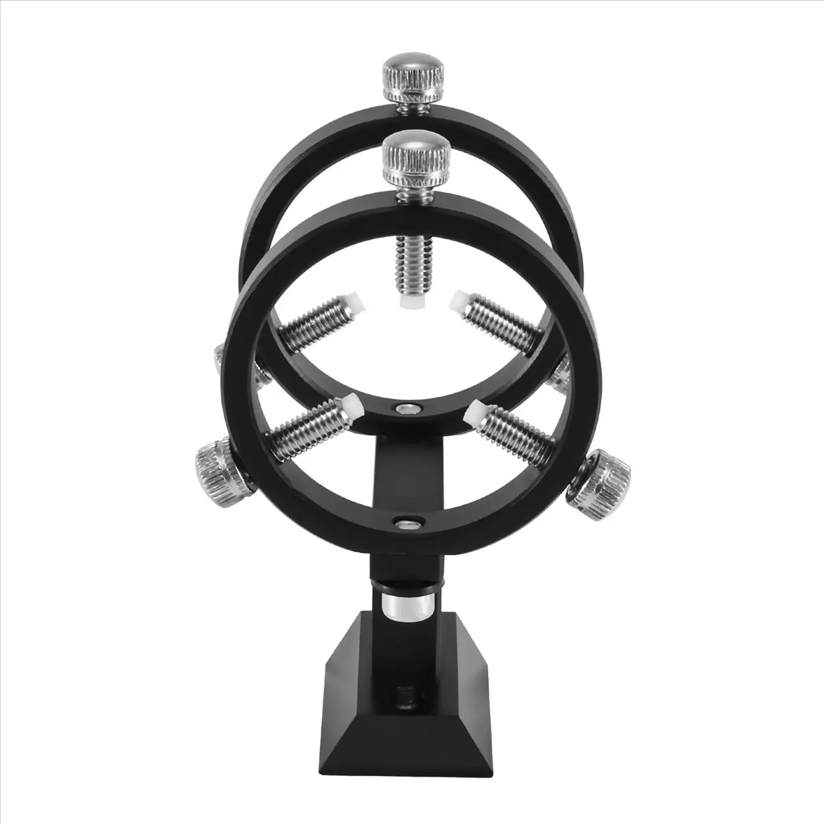 【stock】adjustable-pointer-finderscope-bracket-6-point-guidescope-rings-mount-astronomical-telescope50mm-18mm-49mm