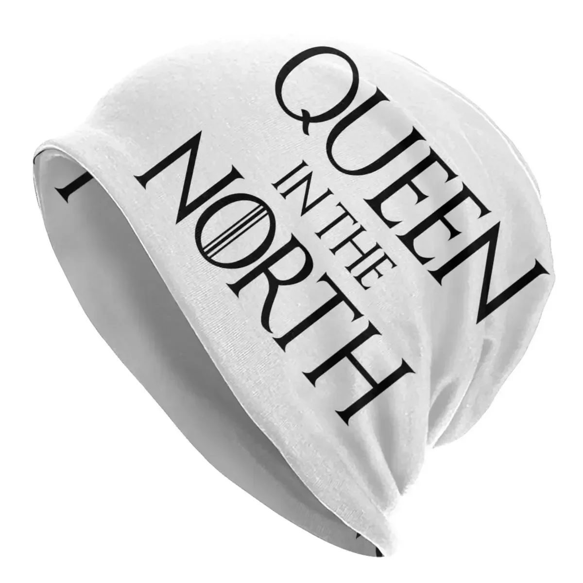 Queen In The North Men Women Adult Beanies Caps Knitting Bonnet Hat Warm Hip Hop Autumn Winter Outdoor Skullies Hats