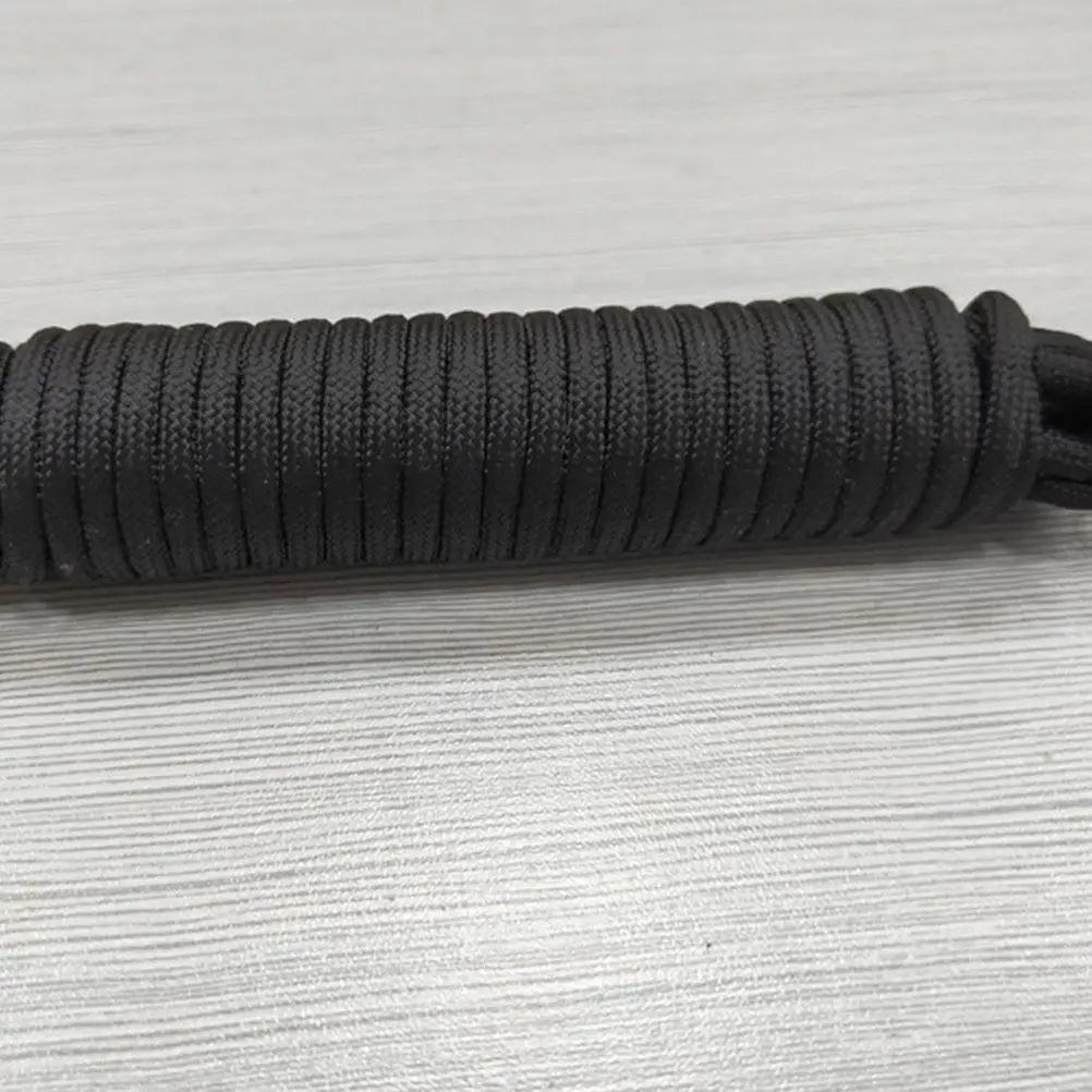 

1Pcs Nylon Survival Paracord Seven Core Umbrella Rope Black Military Parachute Cord Outdoor Camping Hiking Bracelets Lanyards
