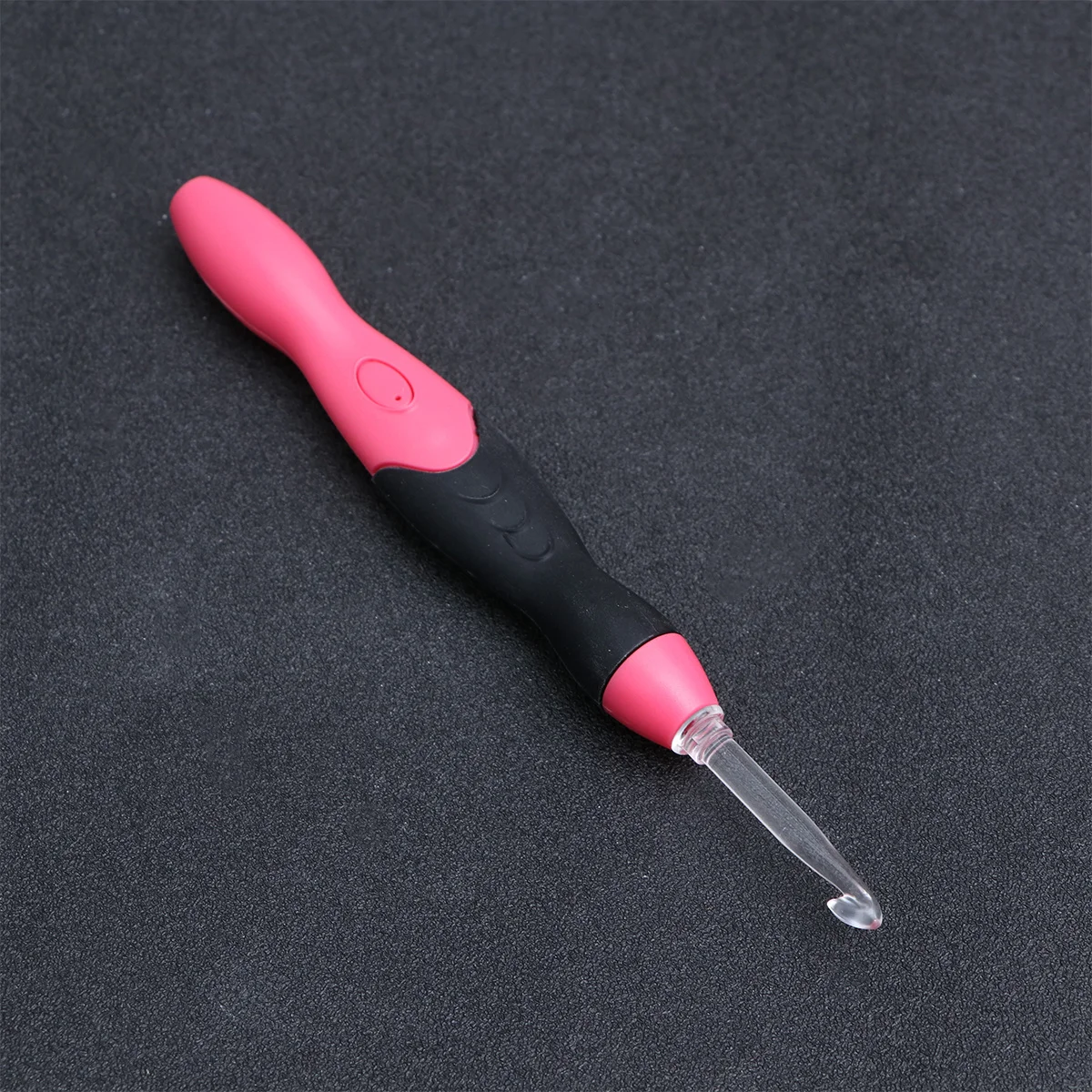 

38Pcs LED Crochet Hooks Set Lighted Knitting Needles Sewing Craft Tools DIY Weave Yarn Orange Kit for Beginners and Experienced