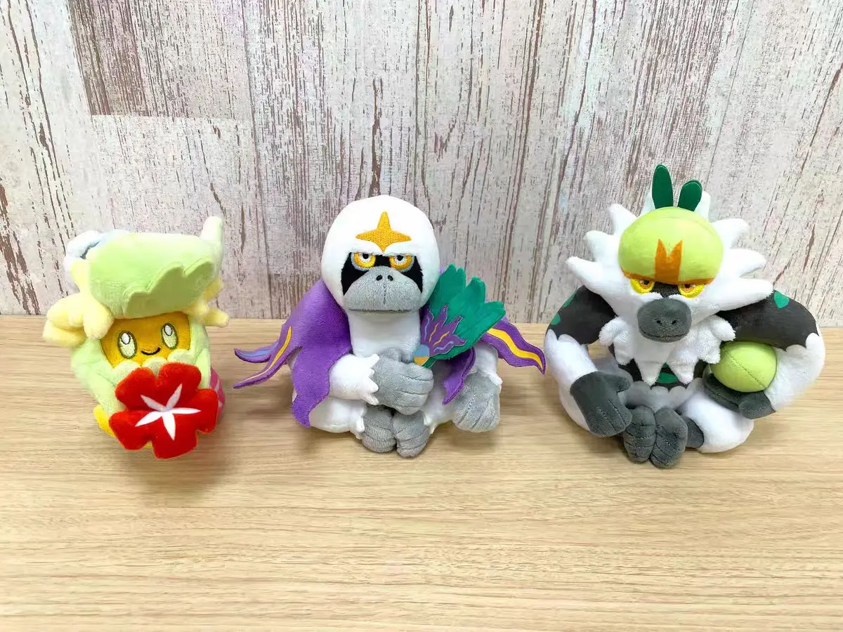 Pokémon PlushToy Palm Collection Alola Region Christmas Gift Stufful Tsareena Oranguru Passimian Golisopod Silvally Minior