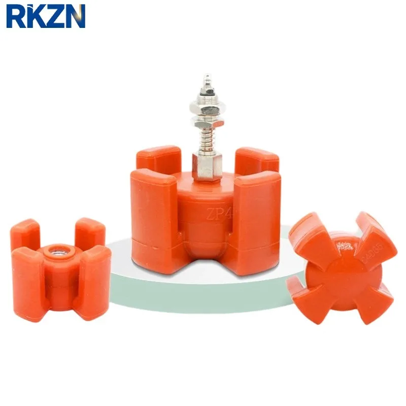 4‑Jaw Silicone Internal Expanding Gripper Pneumatic Soft Claw for Injection Molding Robot Cylinder Inner Pick‑Up, Vacuum Only