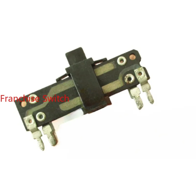 50PCS B100K Total Length 35MM Shank 4MM 100K In-Line Vertical Duplex, Direct Slide Potentiometer, Fader Modulation