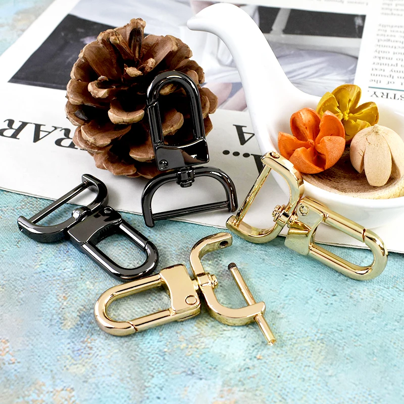 

5Pcs Meetee 13-26mm Metal Carabiner Clips Buckles for Bag Strap Lobster Clasp Handbag Trigger Snap Hook DIY Hardware Accessories