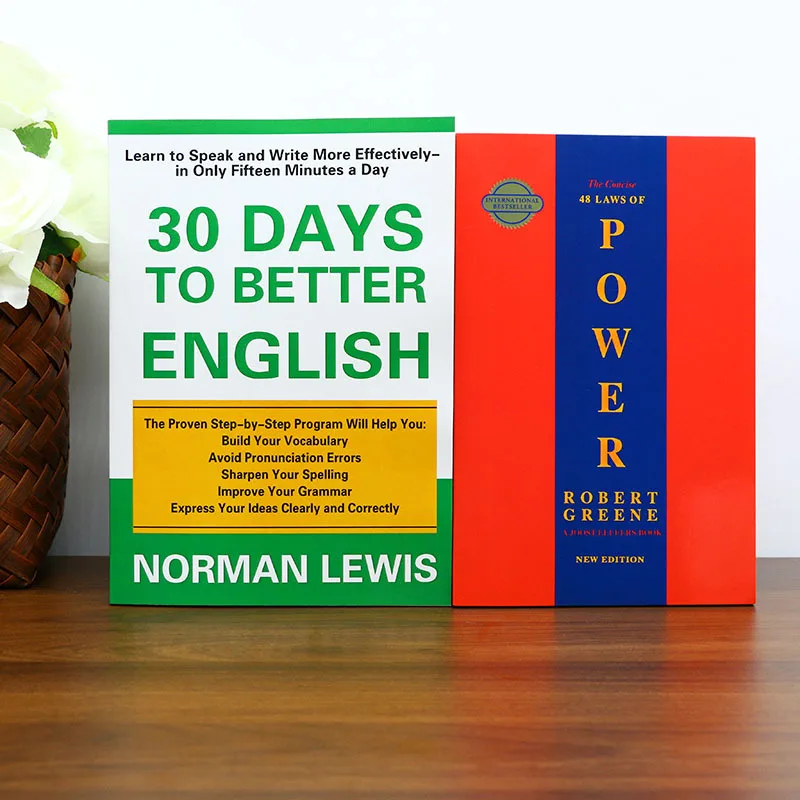 

《30 Days to Better English》+《The 48 Laws of Power》Enhancing language ability and strategic thinking for self-breakthrough Gifts