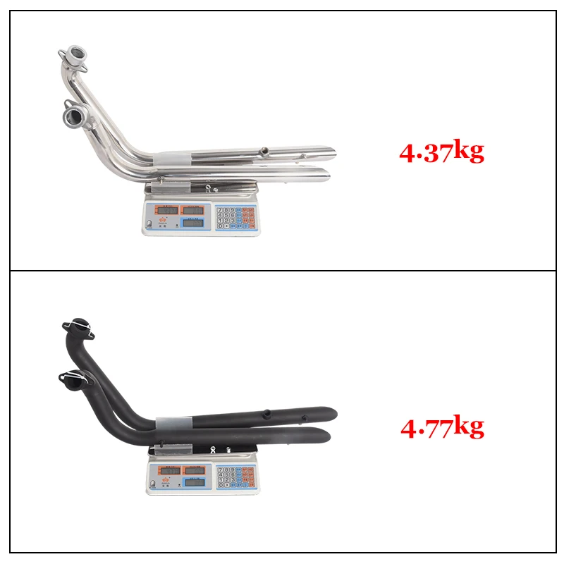 Tuyau de silencieux de système d'accès double moto, 2,2 CU, Yamaha V-Star 2015, XVS950, R Spec, C Spec 2024-950, XVS950, 2014-2024