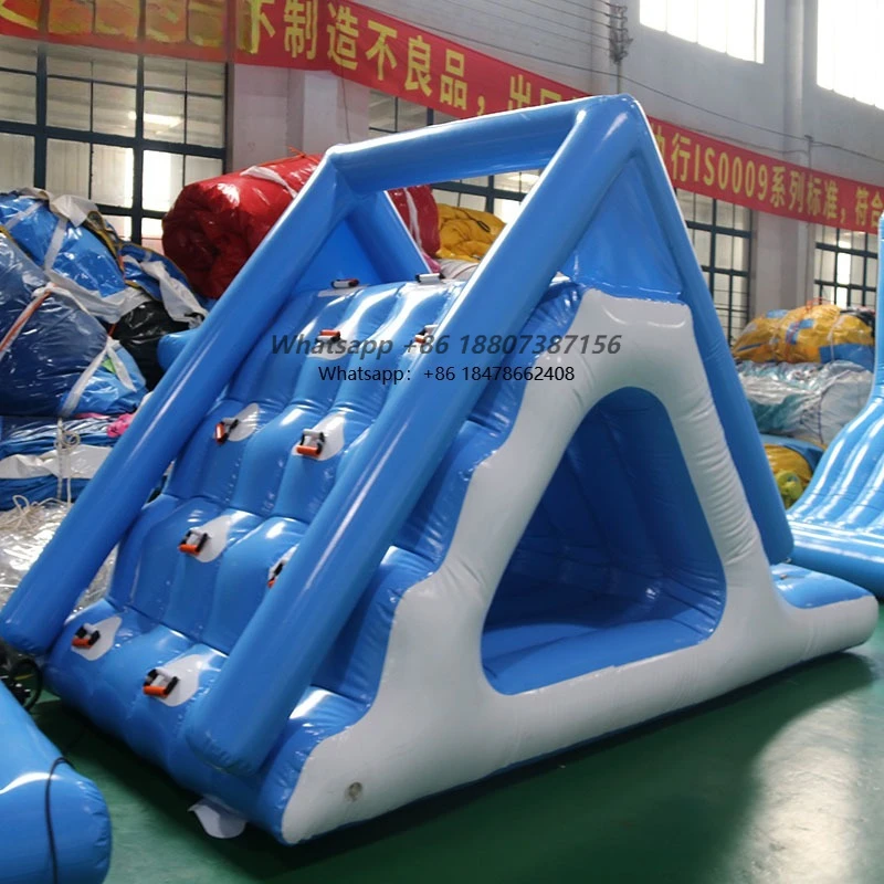 

Large Outdoor Water Park Inflatable Obstacle Course Water Slide with PVC Material and Factory Direct Sale