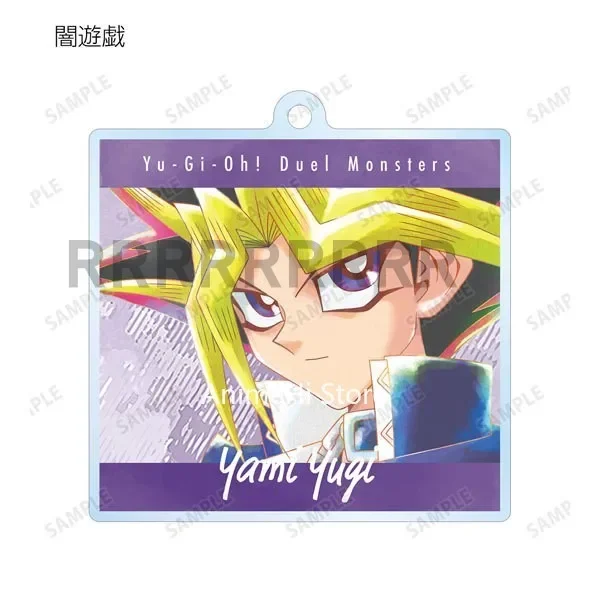 เกมยูกิโอ! Yami Yugi Muto ATEM Seto Kaiba พวงกุญแจตุ๊กตาอะนิเมะ YuGiOh Black Magician Girl พวงกุญแจอะคริลิคจี้สําหรับของขวัญ