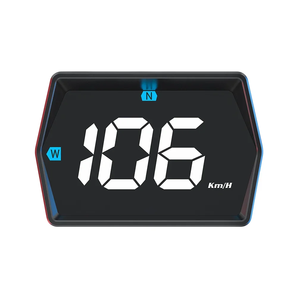 

Daytime Driving HUD Head-Up Display GPS Car Speedometer Automatic Speed Notice Built-in Light Sensor For All Vehicle Types