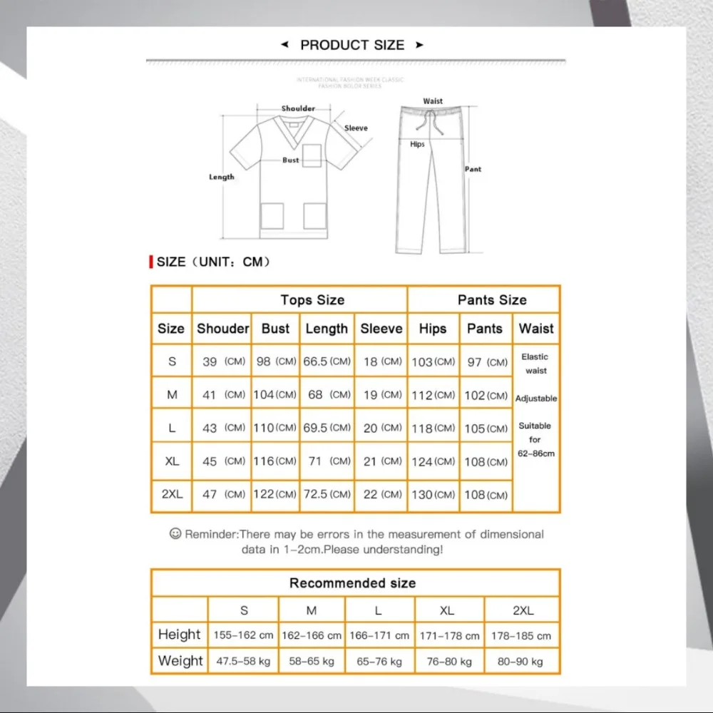 Hospital Dental Clinic Work Wear Doctor Operating Room Nurse Clothing Short Sleeved Beauty Salon Spa Scrub Sets Pharmacy Uniform