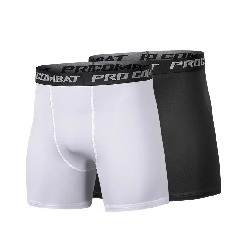 Basketball leggings for men, sports running, fitness training, five point underwear, high elasticity speed dry tight shorts