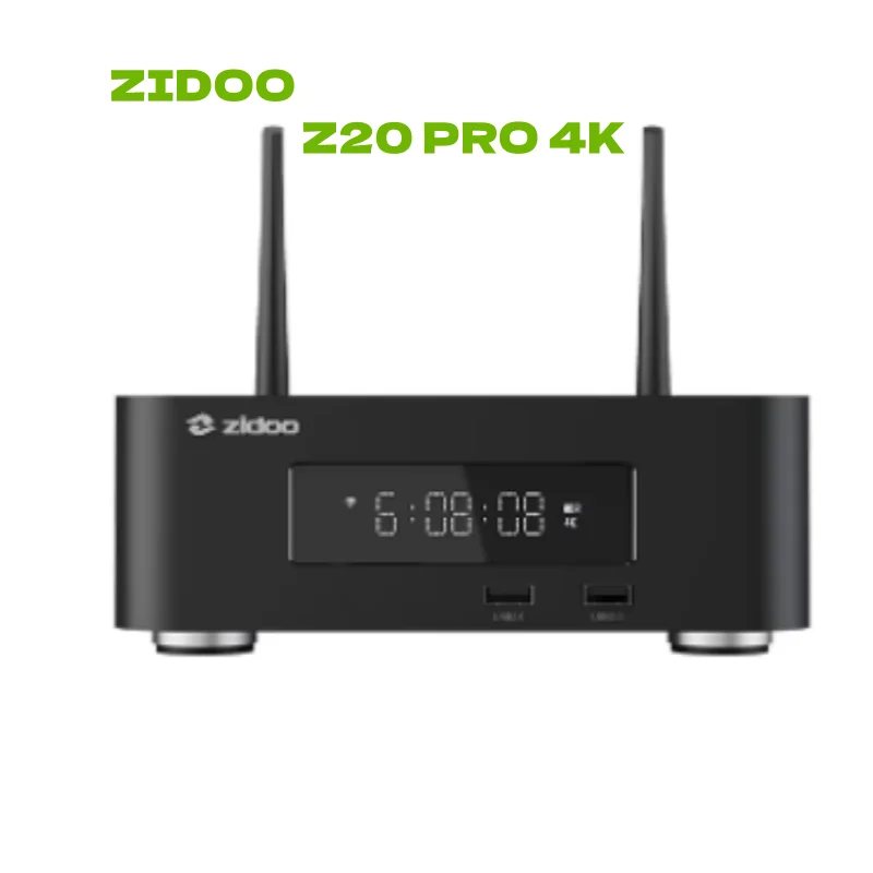 ZIDOO Z20 PRO 4K Media Player, RTD1619BPD 4G+32G, HDR10+  4K HDR Android 11 TV, Support Ethernet WiFi, NAS, HDD