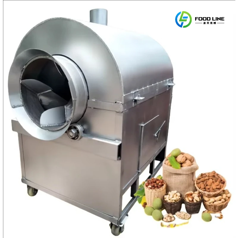 Motorized Drum Dryer Equipment for Cashew Cereal Sand Walnut Maize Fish Meal Peanut Pine Nut Walnut Drying Customized