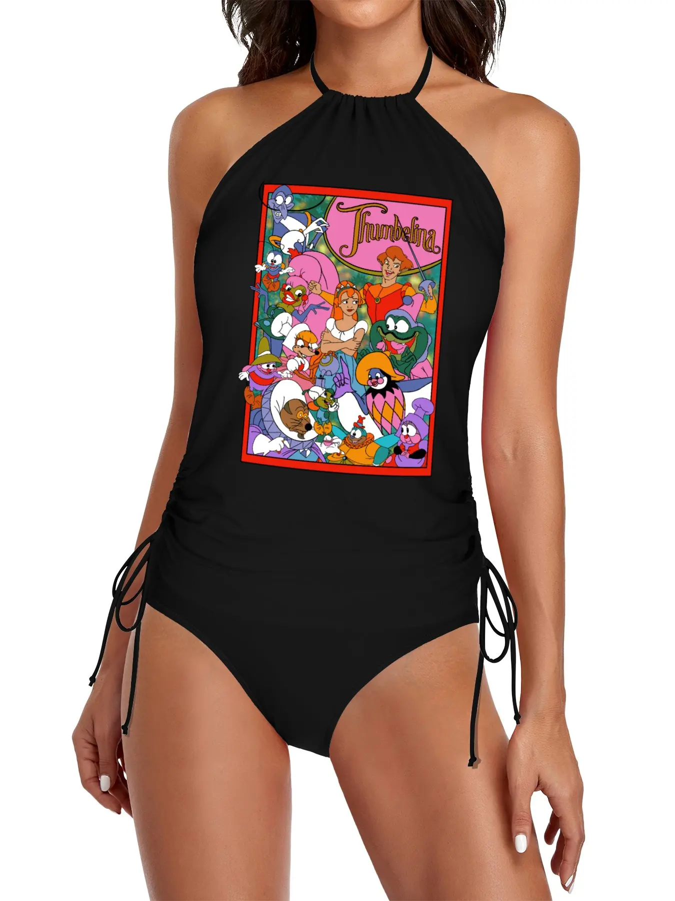 

Thumbelina Ensemble Split Swimsuit Set Bikini swimsuit Swimwear women Women beachwear