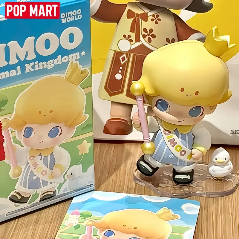 

POP MART натуральная серия DIMOO Animal Kingdom слепая коробка модные модные игрушки подарки-сюрпризы настольные украшения куклы подарки на день рождения