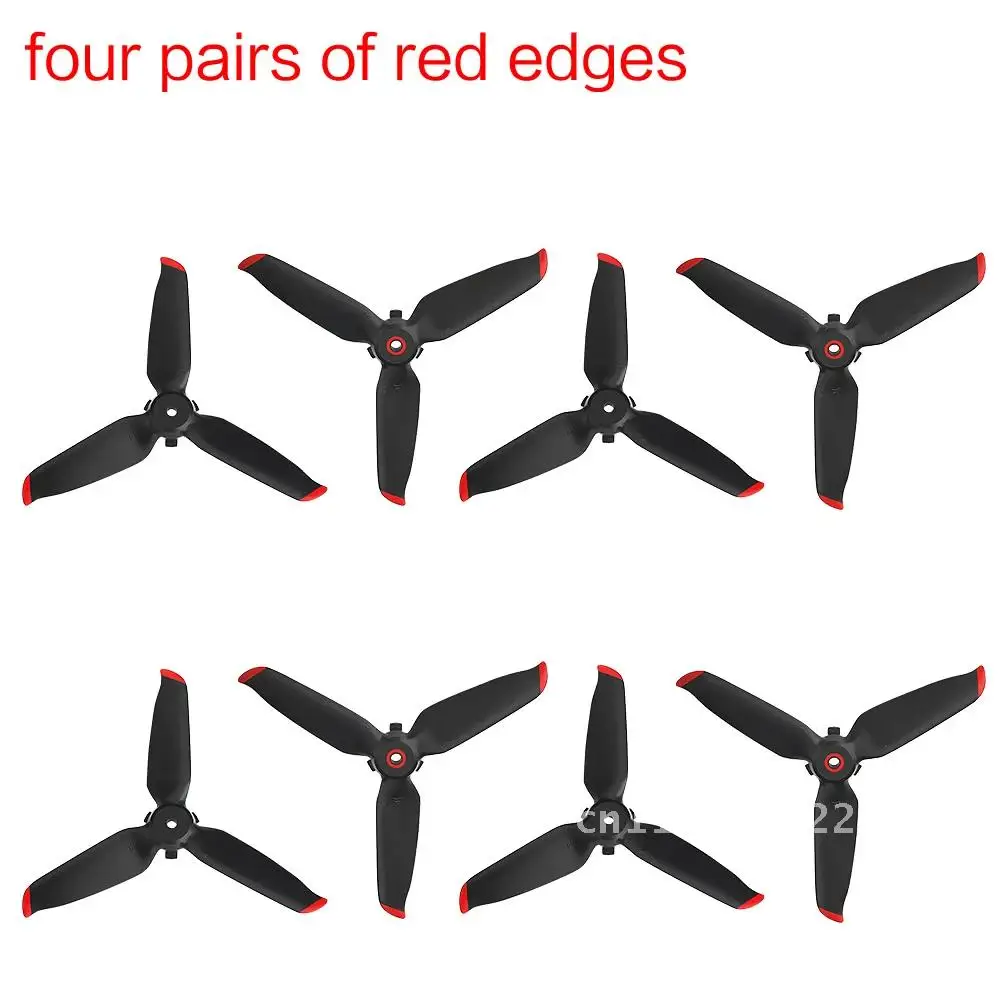 4pcs FPV Combo Drone Three Leaves Propellers for DJI FPV Propeller Quick Release Blade Props Noise Reduction Accessoires