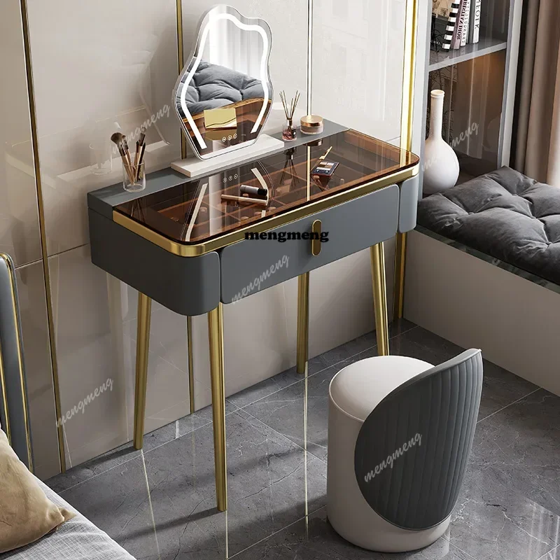 

Makeup Drawers Dressing Table Modern New Apartment Small Dressing Table Mirror Living Room Coiffeuse De Chambre Furniture Home