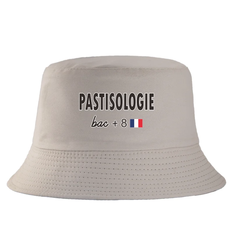 Pastisologie Bac 8 Humour Bucket Hat Reversible Cotton Polyester Bob France Apero Marseille Double Sided Wear Sun Cap Homme - view 2