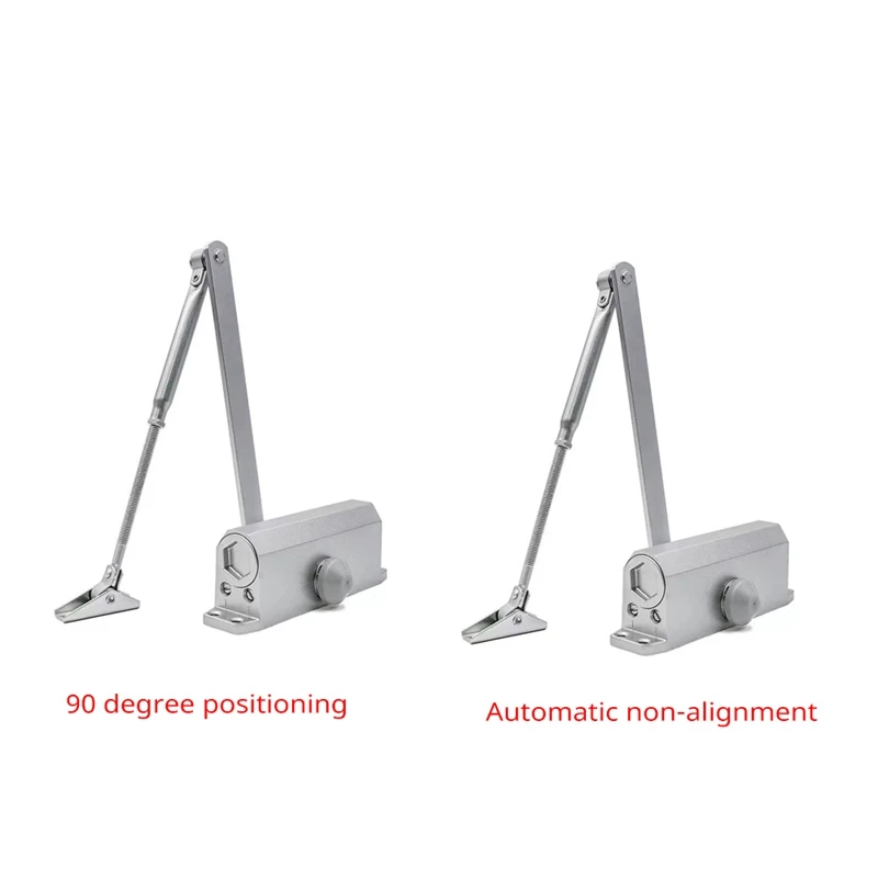 AB09-Automatic Door Closer Adjustable Door Stop Multifunctional Buffer Door Closer Suitable For Residential Decoration