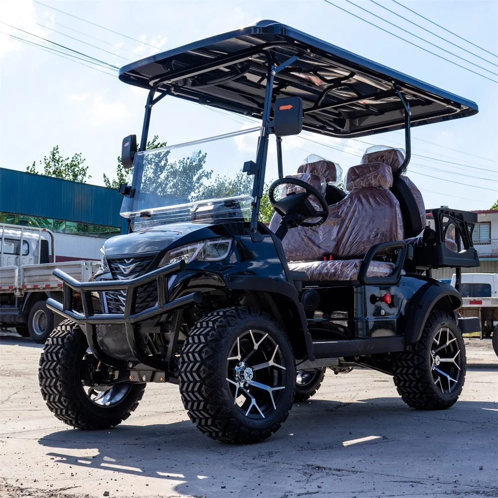 4-seater Golf Course Community Sightseeing Mobility Scooter Factory Direct Sale