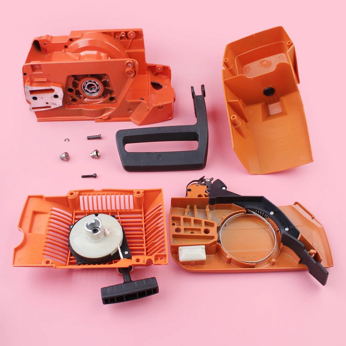 Crankcase For Husqvarna 268 272 with Top Cylinder Chain Brake Cover Starter Handle Professional Gasoline Chainsaw Accessories