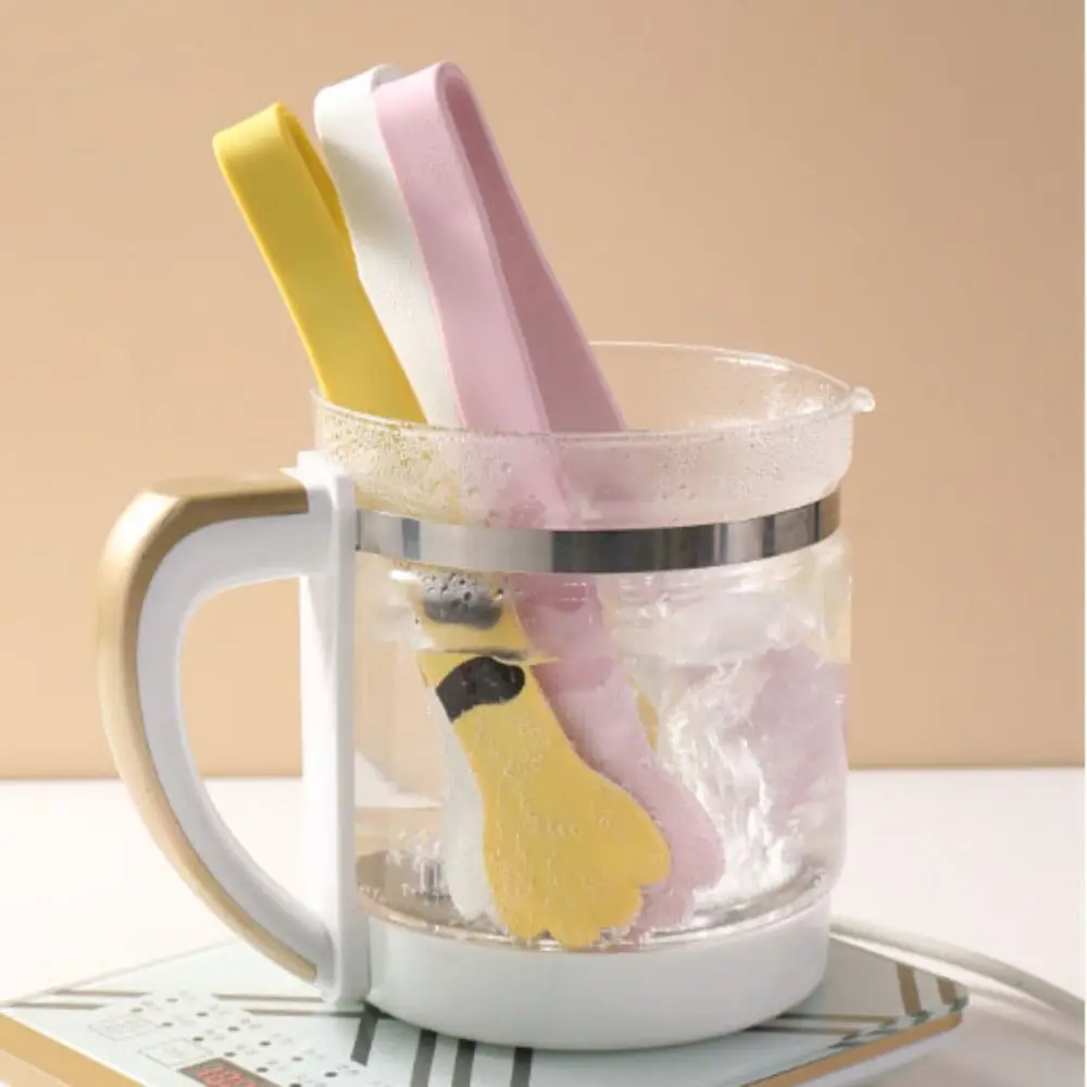 

Silicone Tool Cat Claw Clip Cartoon Design Cute Style Barbecue Grill Clip Heat Proof Multi-Purpose Bread Clip Kitchen Use