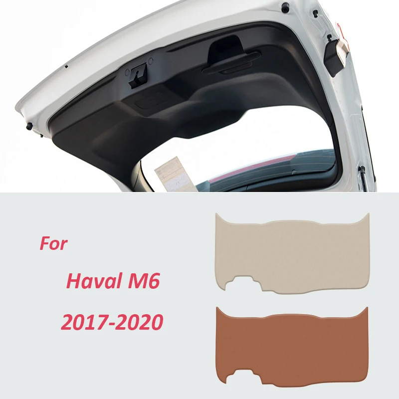 

Car Rear Trunk Tailgate Anti-Dirty Protective Mat For Haval M6 2017 2018 2019 2020 Waterproof Cushion PU Leather Decoration Pad