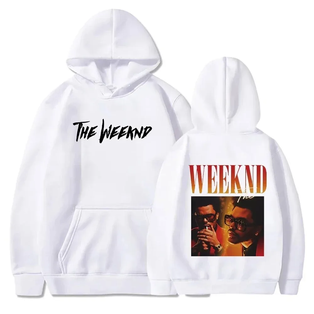2025 Weeknd moletom de lã casual solto hoodies The Weeknd oversized hoodie streetwear pulôver unissex impressão pullovers