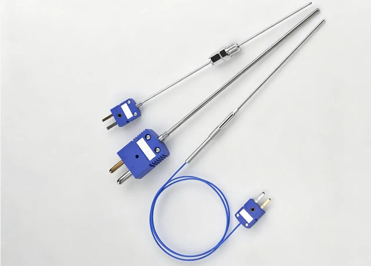 2026new Limited Off  T-shaped armored thermocouple high and low temperature probe type temperature sensor with a diameter of 1mm