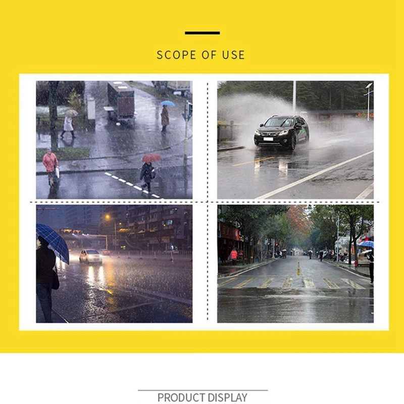 40 пар водонепроницаемых толстых пластиковых одноразовых чехлов для обуви от дождя с высоким верхом и противоскользящим покрытием для женщин и мужчин