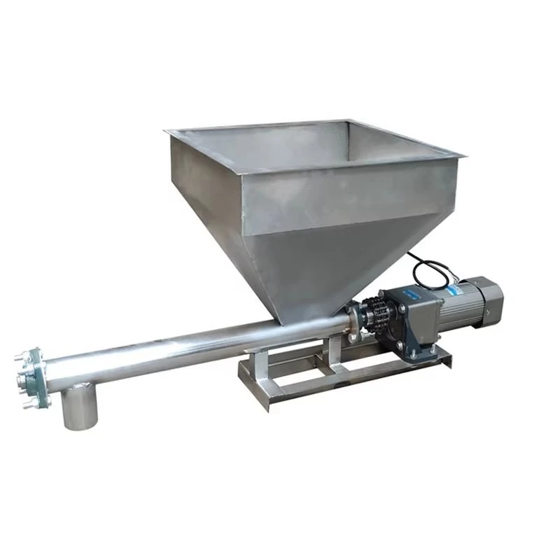 Automatic Screw Feeder  Adjustable Speed Screw Conveyor  Suitable for Feed Distribution Systems in Poultry and Livestock Farms