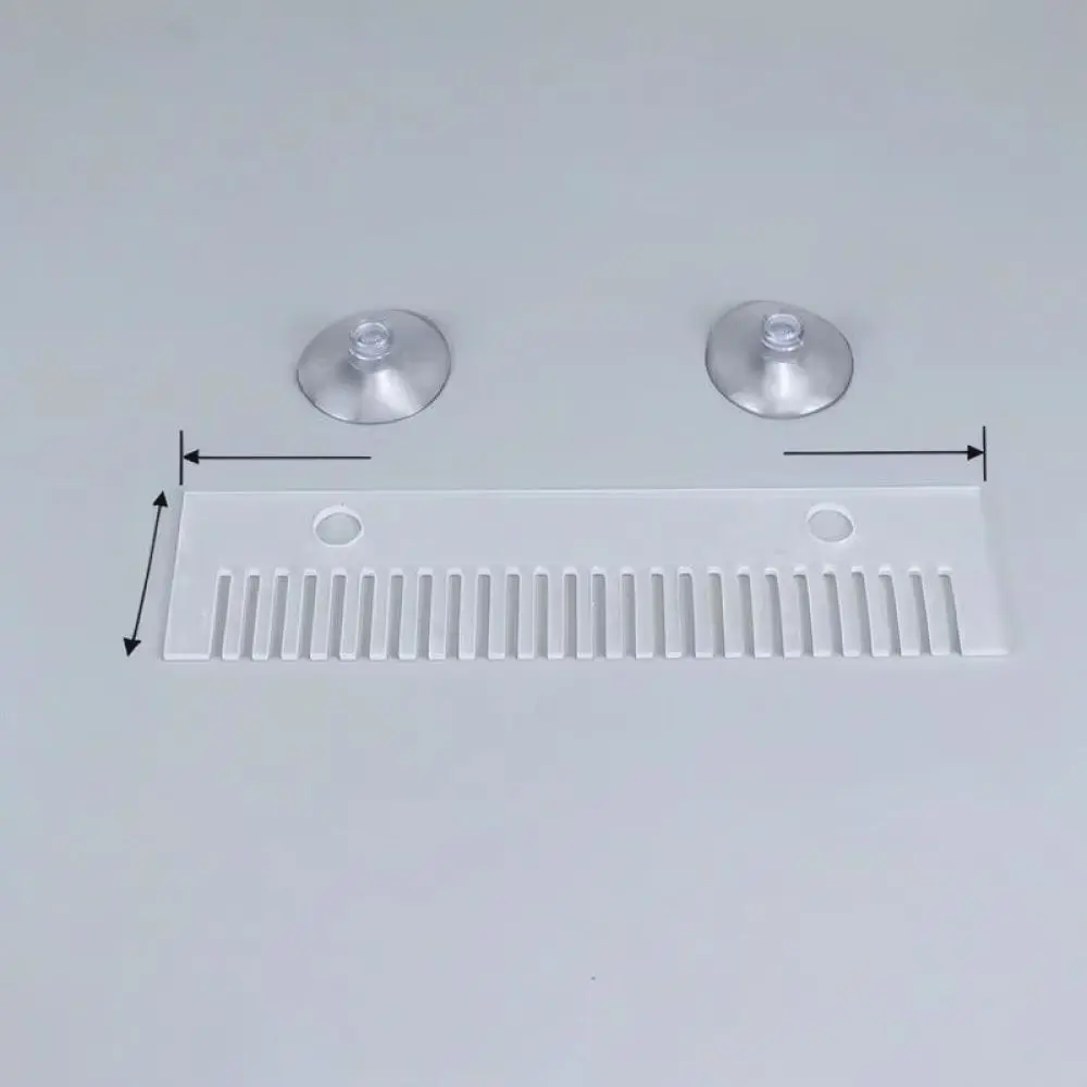Acrylic Aquarium Overflow Comb Filter Screen Fish Protection Barrier For Tank Water Flow Circulation Cleaning Supplies